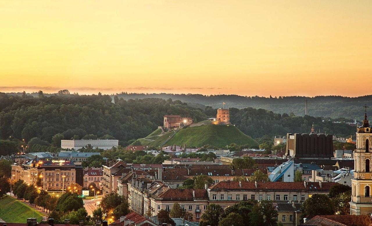 Luxury Panoramic Vilnius Apartment Buitenkant foto