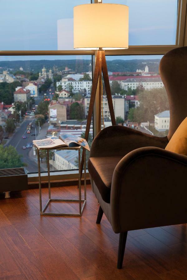 Luxury Panoramic Vilnius Apartment Buitenkant foto