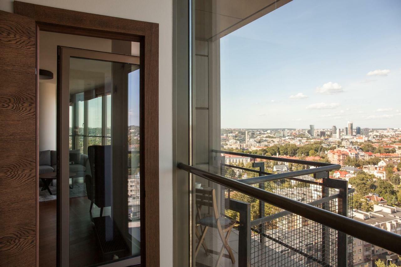 Luxury Panoramic Vilnius Apartment Buitenkant foto