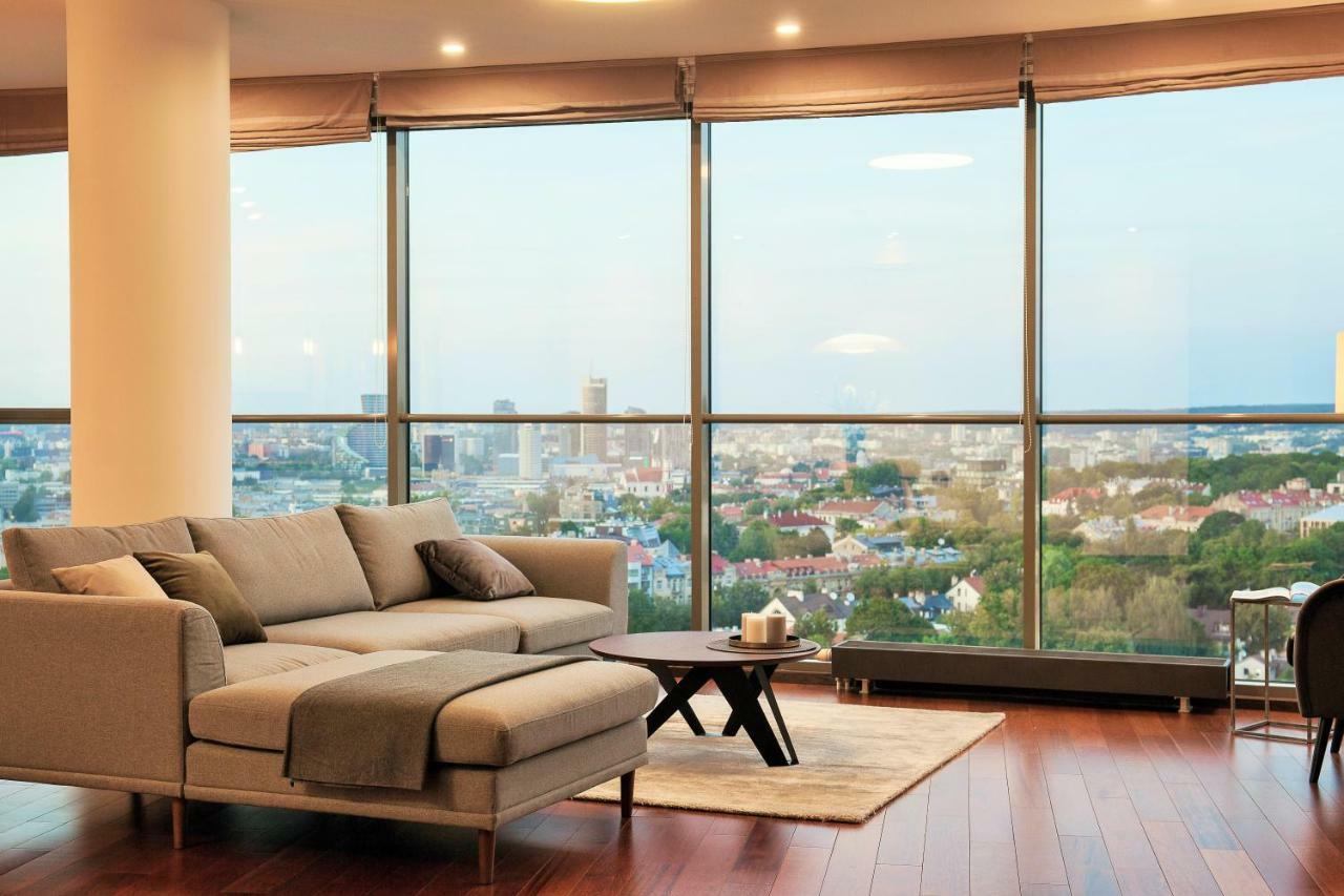 Luxury Panoramic Vilnius Apartment Buitenkant foto