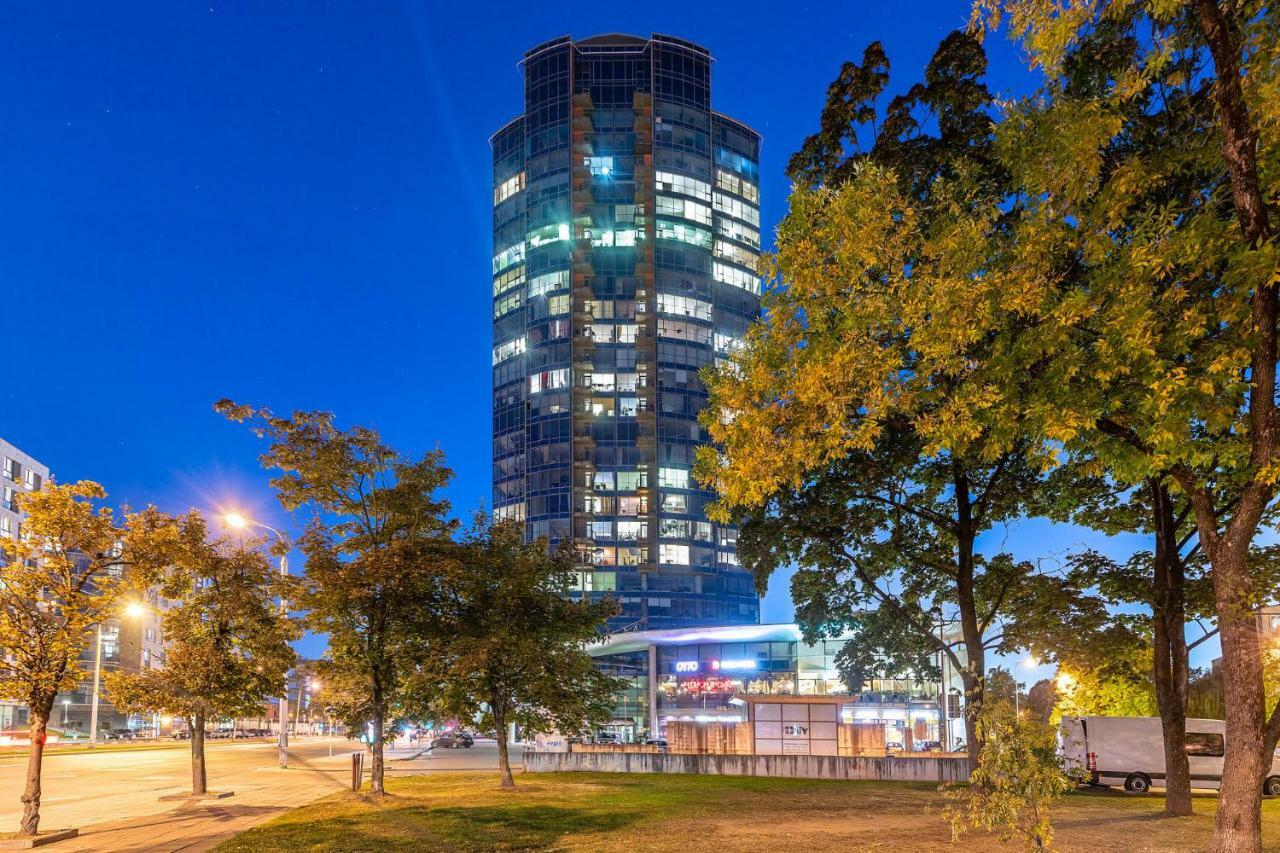 Luxury Panoramic Vilnius Apartment Buitenkant foto